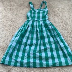 J Crew plaid sundress. Size 2.
